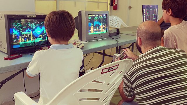 En RetroAlacant 2024 junto a un montón de amigos